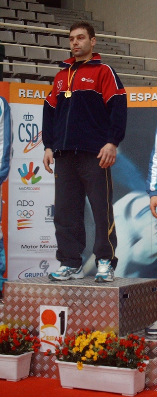 Miguel Velaz en el Campeonato del Mundo de Wu-Shu